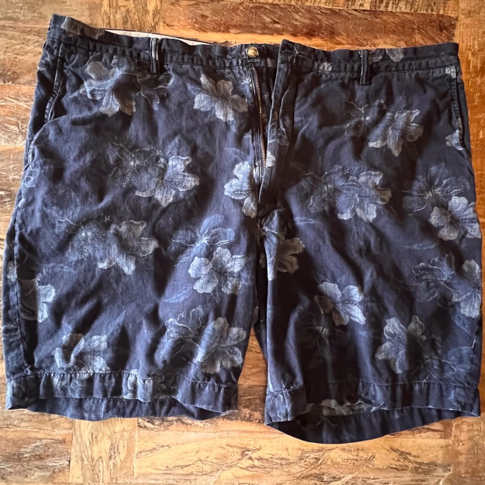 Polo Ralph Lauren Shorts 46B, Blue with Floral Print